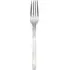 Large Straight Handle Fork - Silver, Stainless Steel
