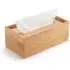 Large Tissue Box Cover - Natural, Rubberwood