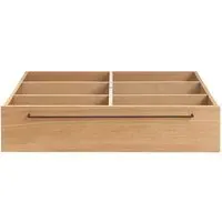Large Underbed Storage Drawer - Oak, Veneer