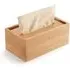Medium Tissue Box Cover - Natural, Rubberwood