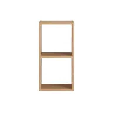 Narrow 2-Shelf Unit - Natural, Oak Wood image