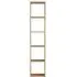 Narrow 5 Shelf Unit - Oak, Wood