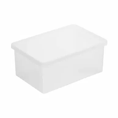 Open Storage Box 25cm - Clear, Polypropylene