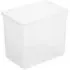 Open Storage Box - Clear, Polypropylene