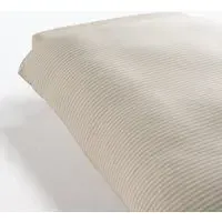 Queen Duvet Cover - Beige Stripe, Cotton Jersey