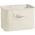 Rectangle Storage Box Foldable - Neutral, Linen Blend