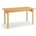 Rectangular Dining Table Medium - Natural, Rubberwood