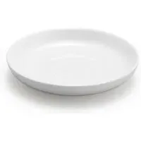 Round Demitasse Saucer - White, Ceramic