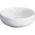 Round Flat Bowl 11.5cm - White, Porcelain