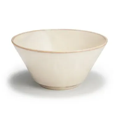 Round Noodle Bowl - White, Ceramic