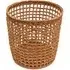 Round Storage Basket Open Weave - Natural, Rattan
