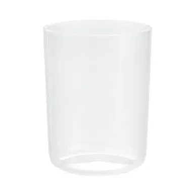 Round Storage Cup - Clear, Acrylic image