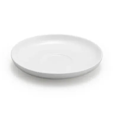 Round Tea Saucer - Grey, Ceramic image