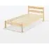 Single Bed Frame - Natural, Pine Wood