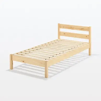 Single Bed Frame - Natural, Pine Wood image