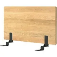 Single Platform Bed Headboard - Oak, Solid Wood