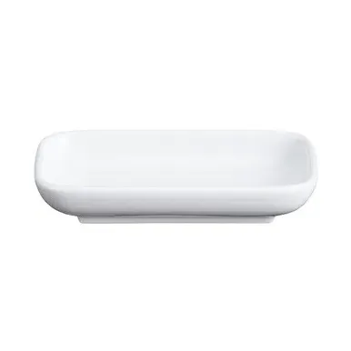 Small Rectangular Plate - White, Hakuji Porcelain image