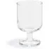 Small Stem Glass - Clear, Tempered Glass
