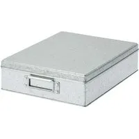 Small Storage Box Japanese Style - Natural, Tin Plate