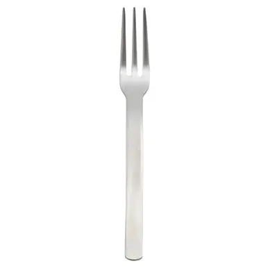 Small Straight Handle Fork - Silver, Stainless Steel image
