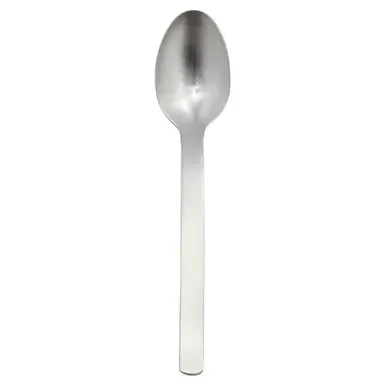 Small Straight Handle Spoon - Silver, Stainless Steel image