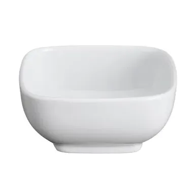 Square Bowl Small - White, Porcelain image