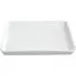 Square Plate Small - White, Porcelain