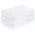 Stackable 2-Drawer Storage Box - Clear, Acrylic