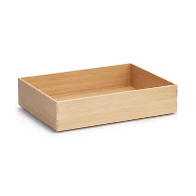 Stackable Storage Box - Natural, Bamboo