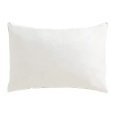 Standard Pillow with Feather Fill - White image