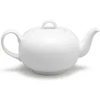 Tea Pot with 700ml Capacity - Dark Brown, Ceramic