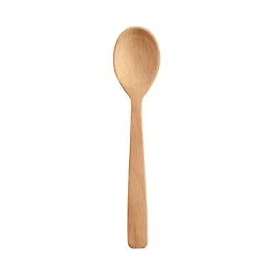 Tea Spoon - Natural, Beech Wood image