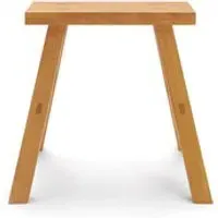 Traditional Bench Small - Natural, Rubberwood