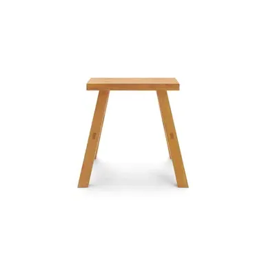 Traditional Bench Small - Natural, Rubberwood image