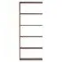Wide 5-Shelf Add-On Unit - Walnut, Wood