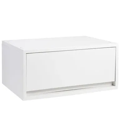 Wide Deep Drawer Unit A4 - White, Polypropylene