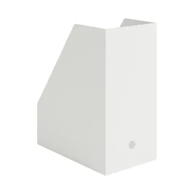 Wide Magazine File - Grey, Polypropylene