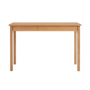 Wooden Desk with Drawers - Natural, Oak