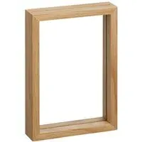 Wooden Photo Frame 10x15cm - Oak, Solid Wood