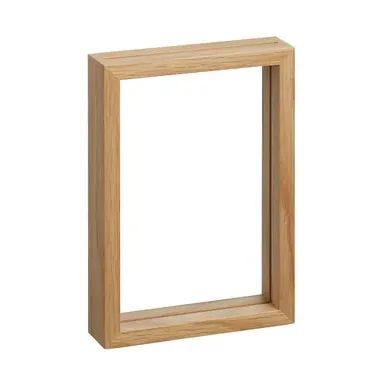 Wooden Photo Frame 10x15cm - Oak, Solid Wood