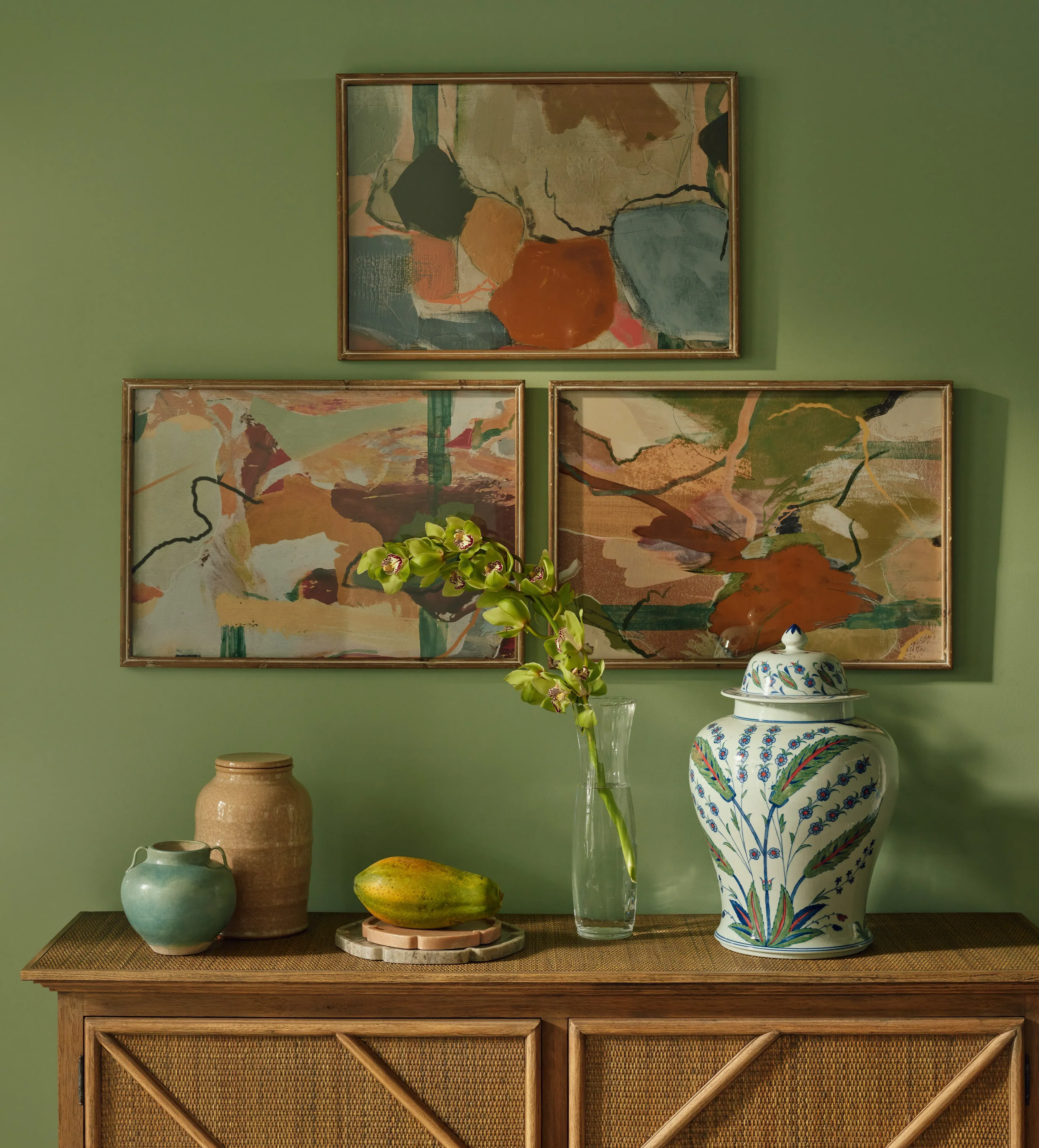 3-Piece Framed Print Set - Multi, Print