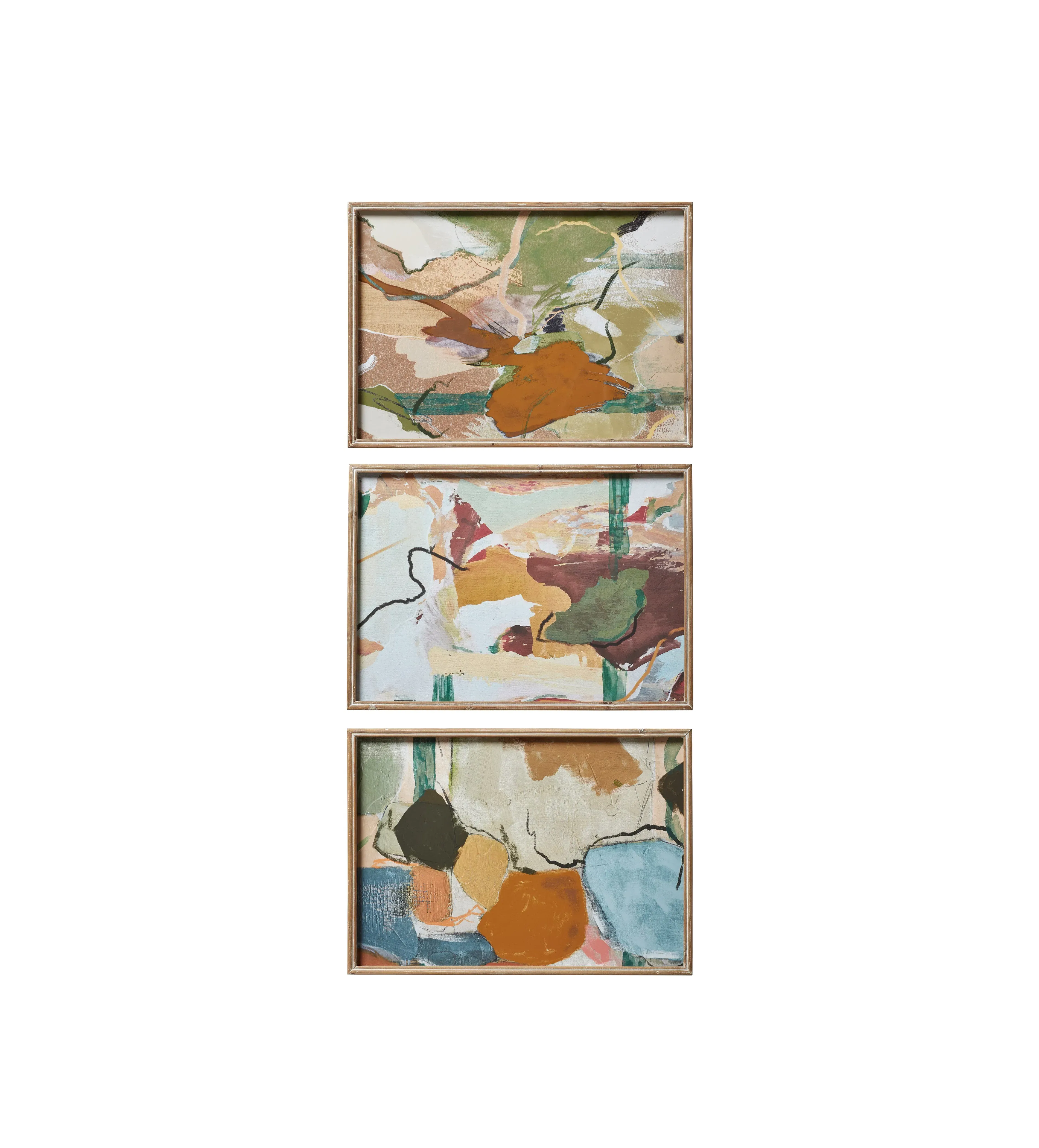 3-Piece Framed Print Set - Multi, Print image