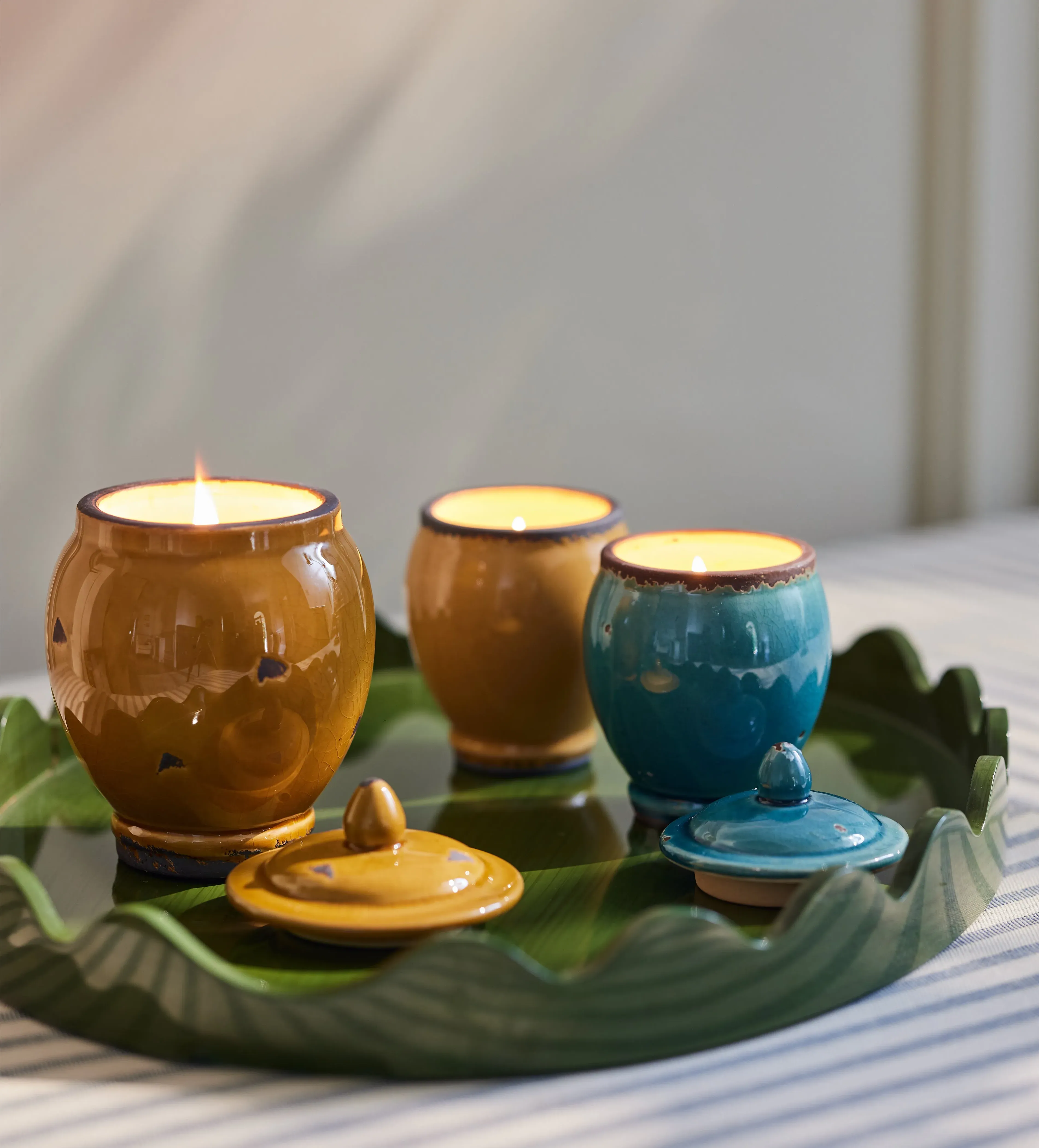 365g Fragrance Candle - Aruba Blue