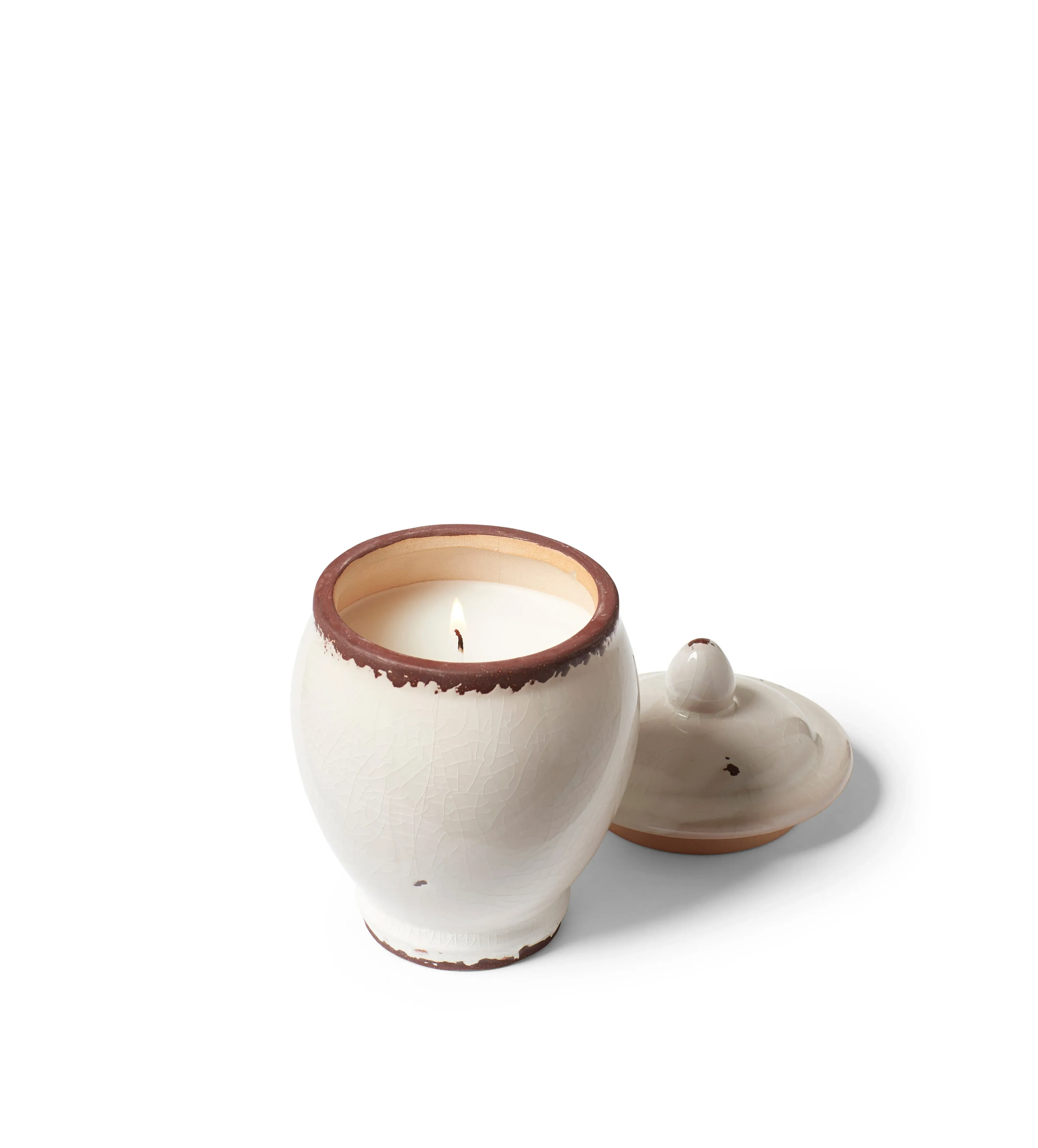 365g Scented Candle - White, Wax image