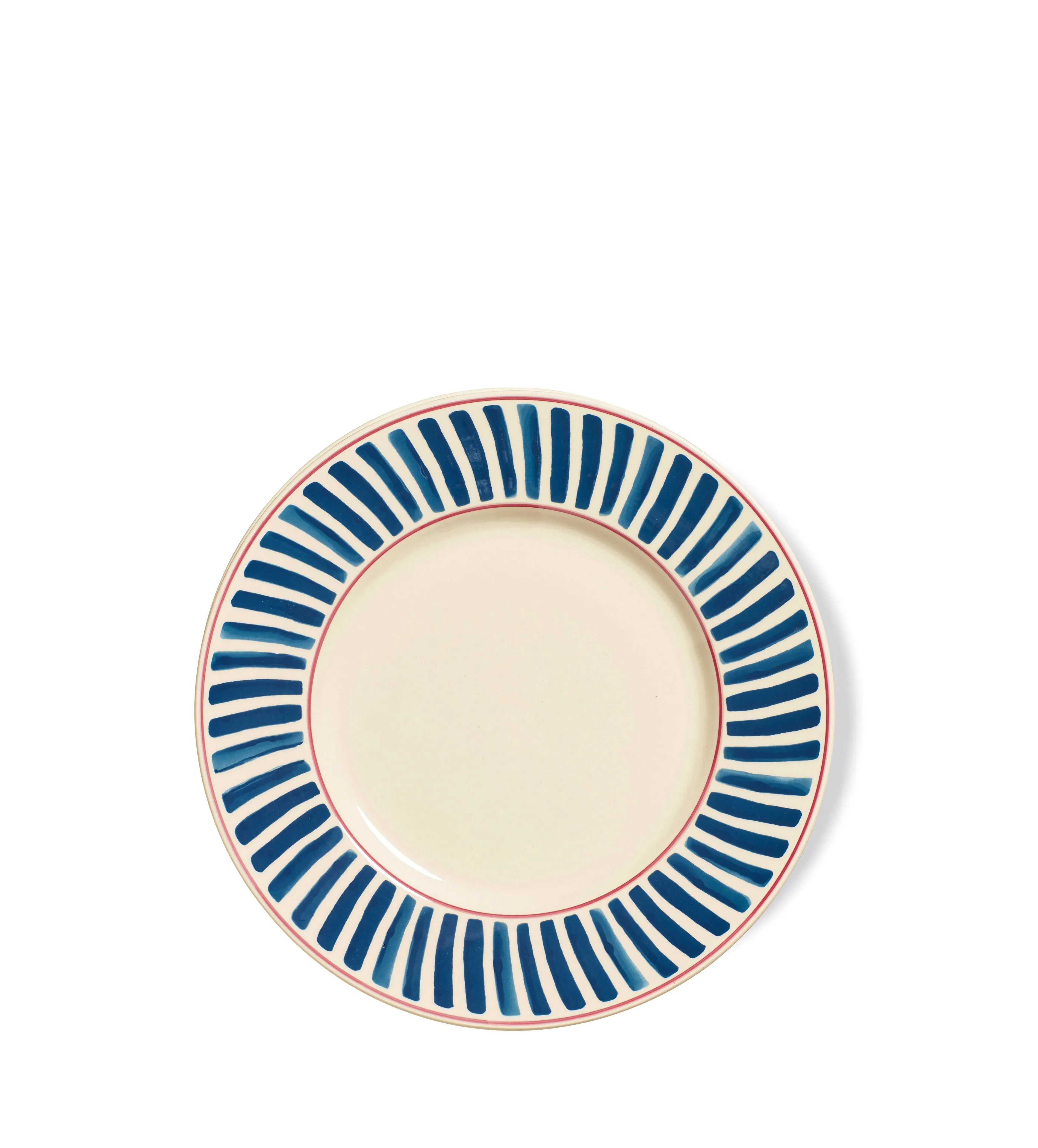 4-Piece Dinner Plate Set - Indigo, Ceramic