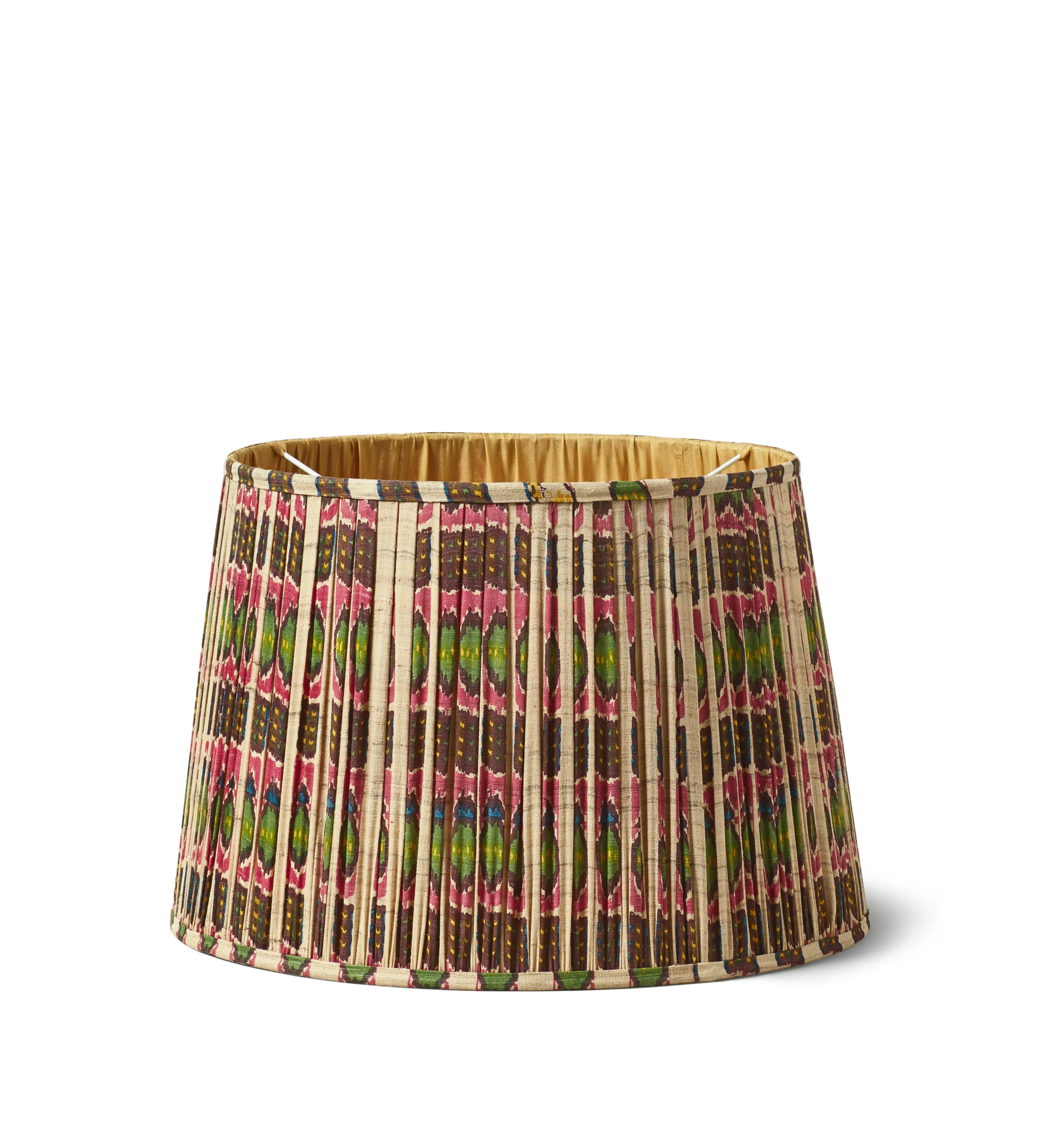 45cm Pleated Lampshade - Multi, Silk