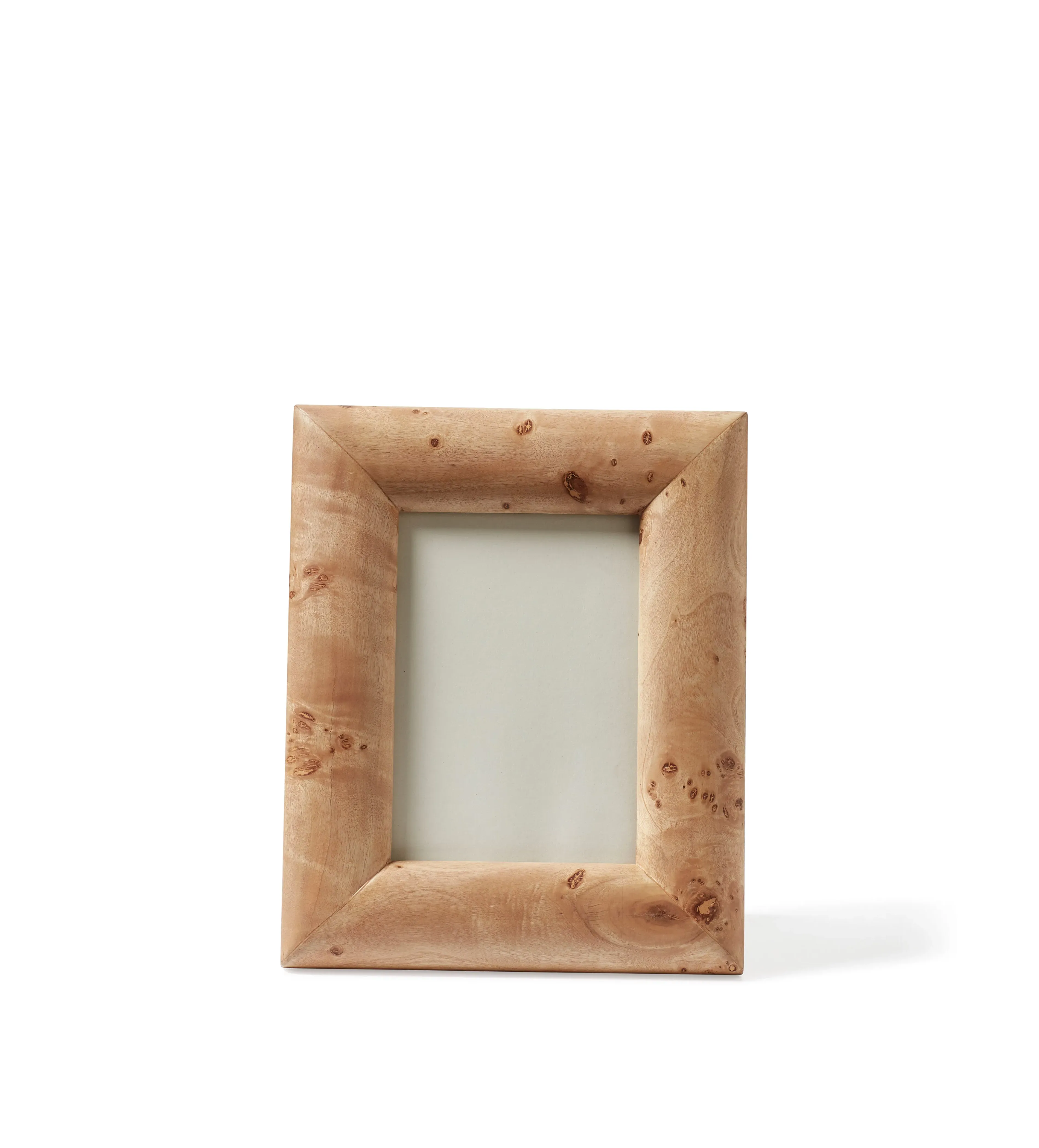 5x7 Photo Frame - Warm Burl, Wood Veneer image