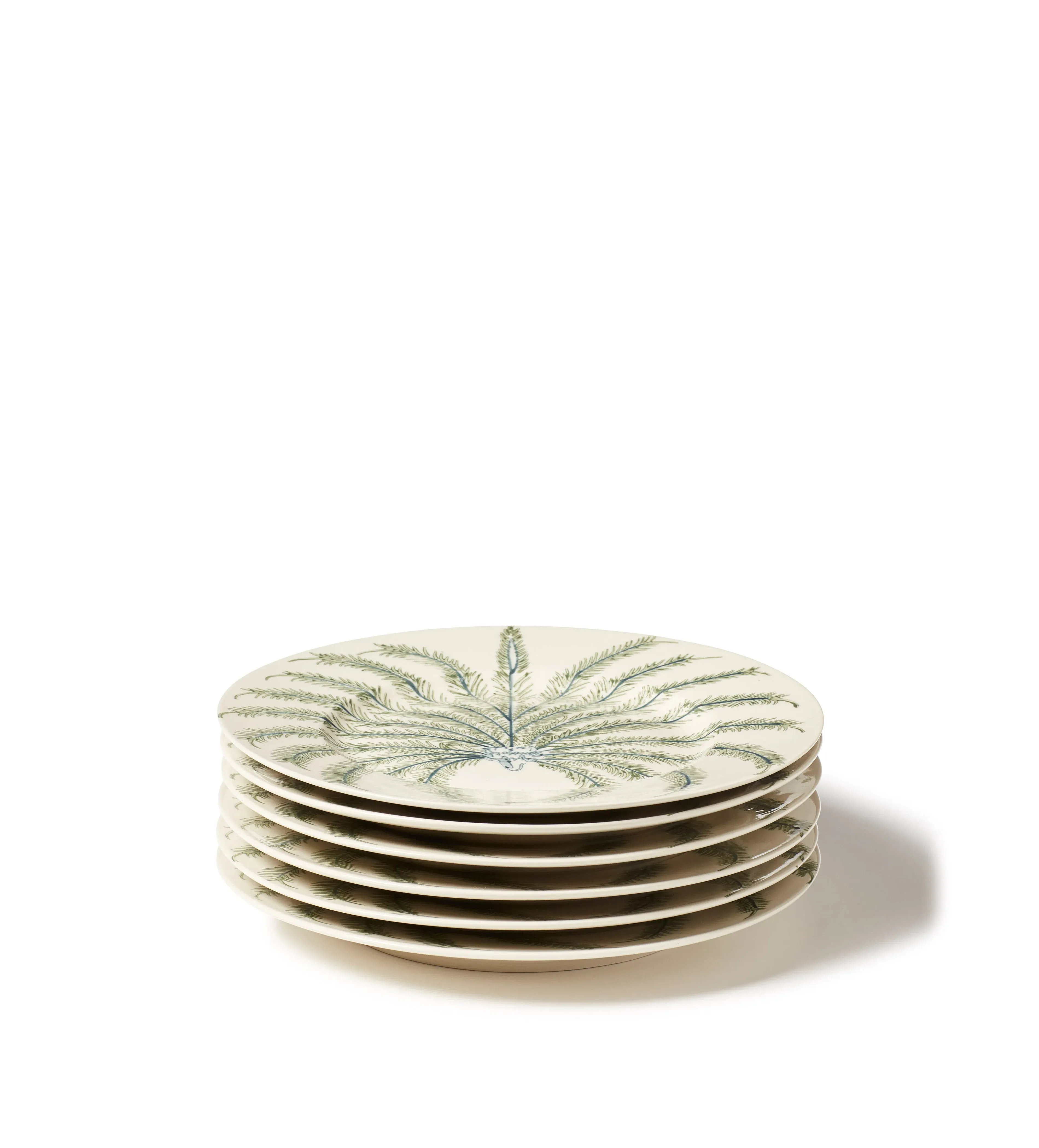 6-Piece Dinner Plate Set - Sage, Stoneware image
