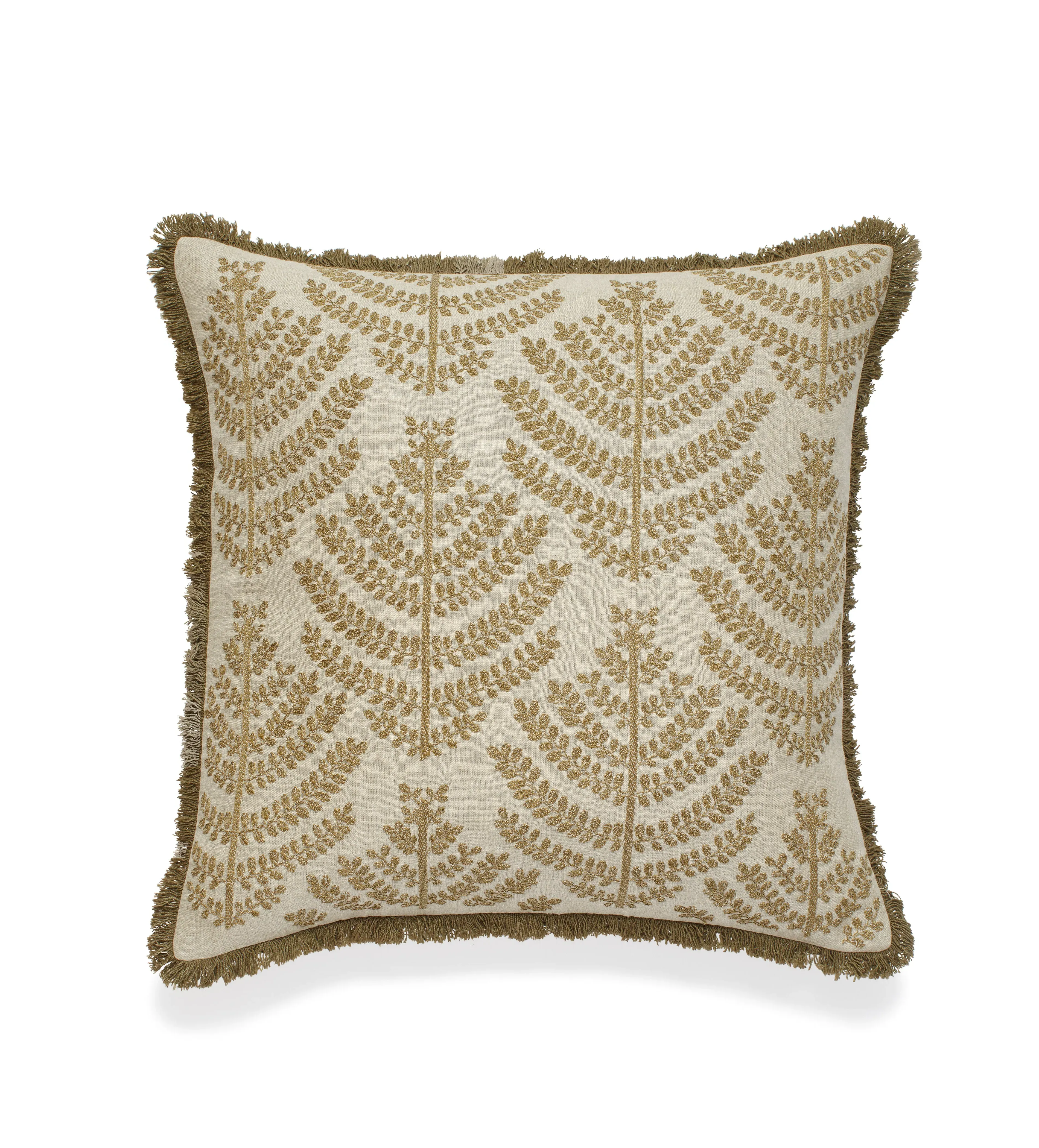 Arber Cushion Cover - Spruce, Linen