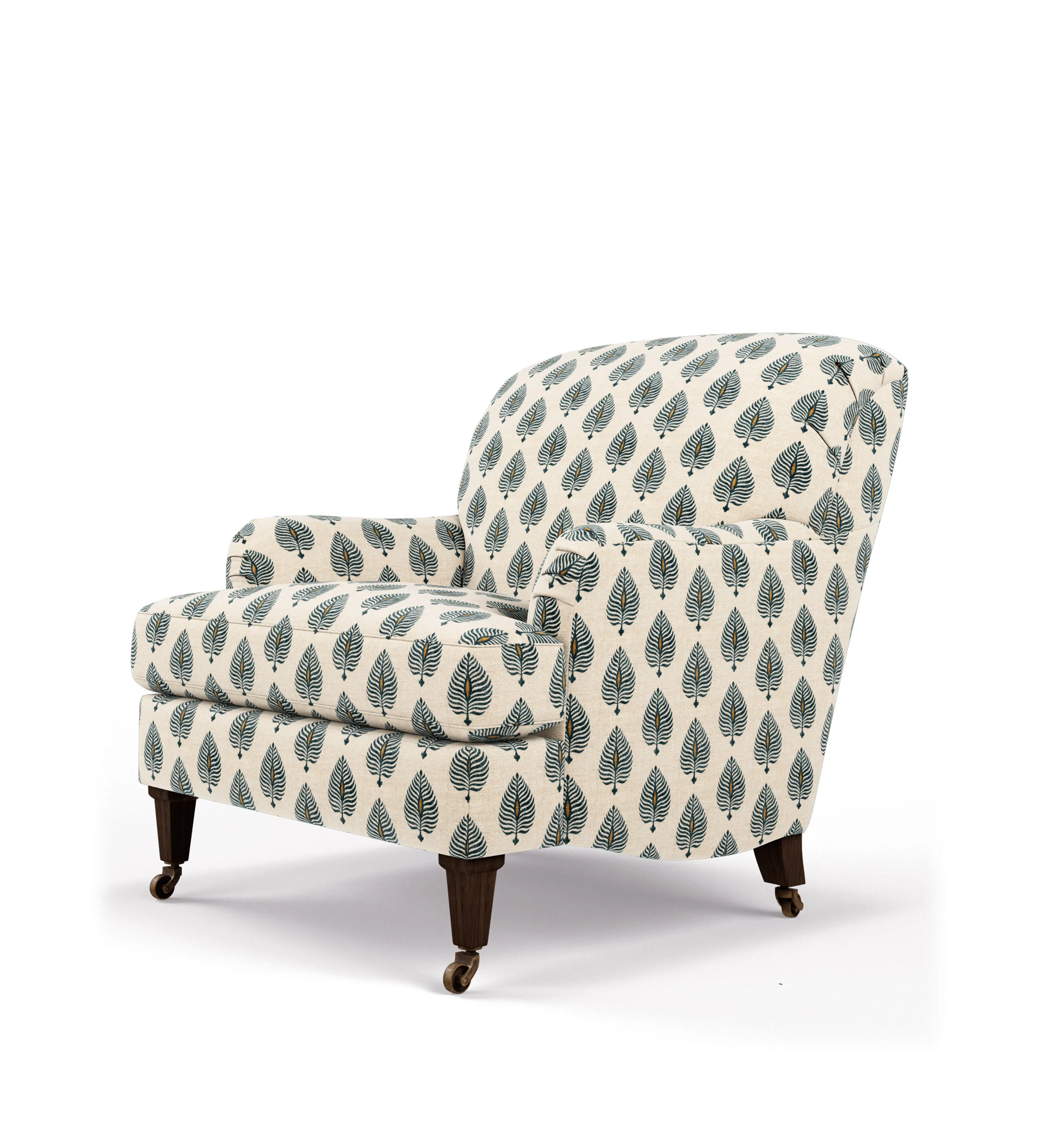 Armchair with Fixed Cover - Natural, Linen image